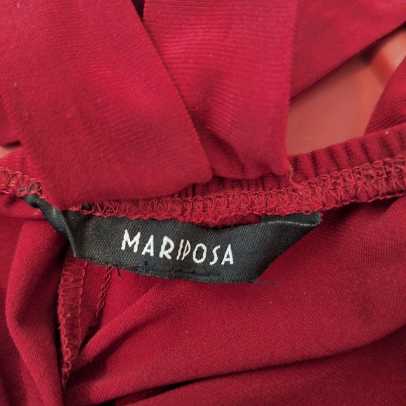 Red Mariposa Prom Dress size 6 - Picture 3 of 3